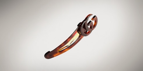 Hair clip with Double G