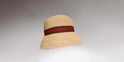 Woven fabric hat with Web