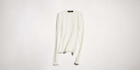 GG cotton devoré top