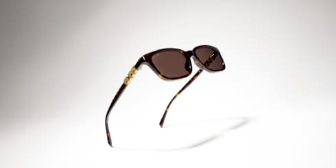 Sonnenbrille mit rechteckigem Rahmen