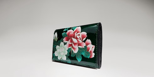 Gucci x Ando Cloisonné card case