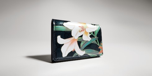 Gucci x Ando Cloisonné card case