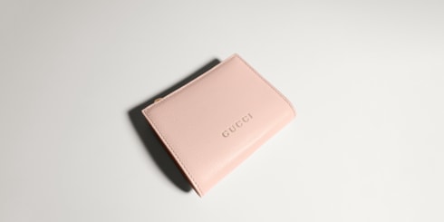 Small wallet with Gucci lettering