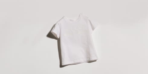 T-shirt pour bébé en coton avec imprimé