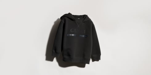 Children's cotton sweatshirt with print