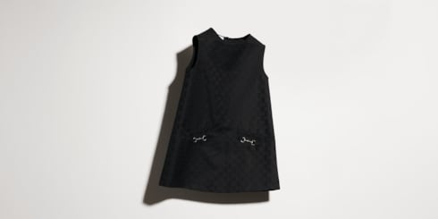 Kinderkleid aus Baumwolle mit GG