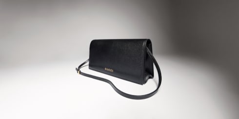 Mini sac avec lettrage Gucci