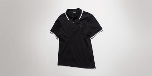 Poloshirt aus Baumwoll-Piqué mit Stickerei