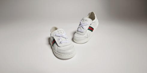 Zapatilla de caña baja Stretch para bebé