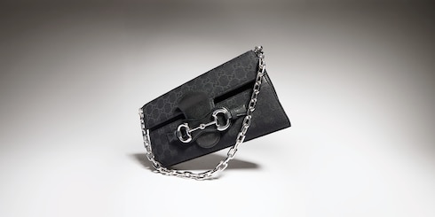 Mittelgroße Horsebit Ristretto Schultertasche