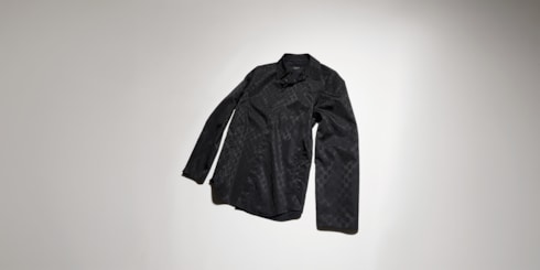 Veste en faille de soie légère GG