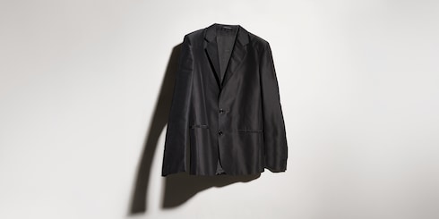 Fine silk faille jacket