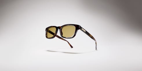 Lunettes de soleil rectangulaires