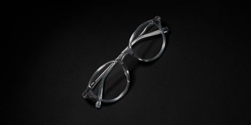 Round optical frame