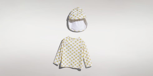 Ensemble de bain en tissu pour bébé