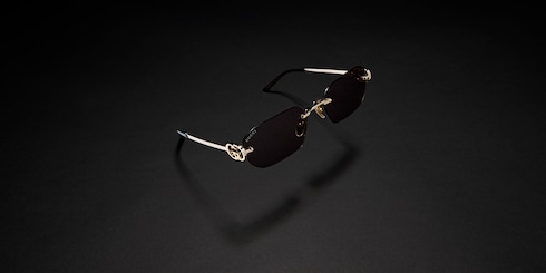 Lunettes de soleil rectangulaires