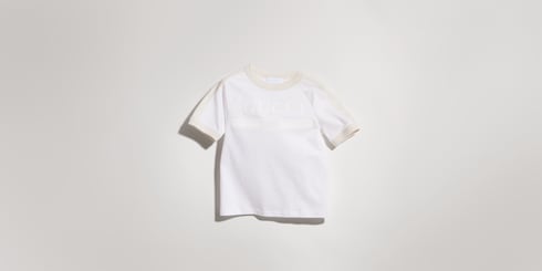 Kinder-T-Shirt aus Baumwolle mit Print