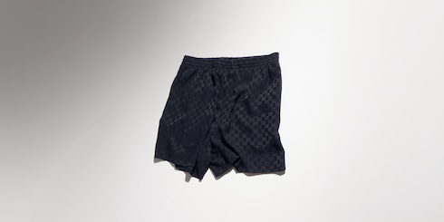 GG silk jacquard shorts