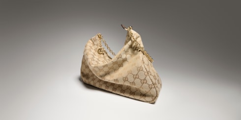 Sac à épaule Lady Lunetta Chain moyen format