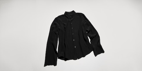 Silk crêpe de chine shirt