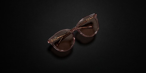 Low nose bridge fit round sunglasses