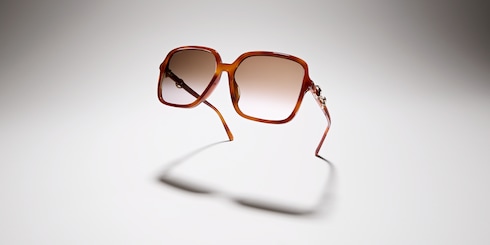 Butterfly-frame sunglasses