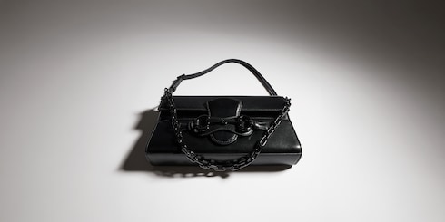 Mittelgroße Horsebit Ristretto Schultertasche