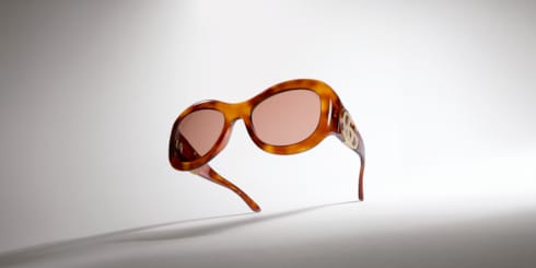 Round frame sunglasses