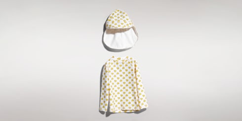 Ensemble de bain pour enfant en tissu
