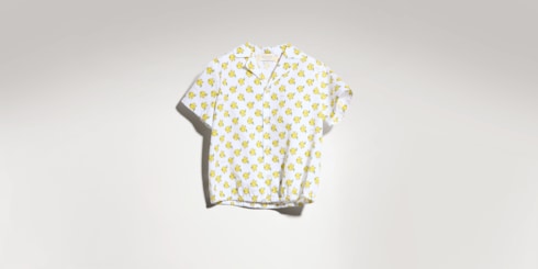 Children's cotton shirt with print