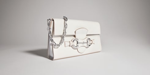 Mittelgroße Horsebit Ristretto Schultertasche