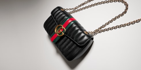 Bolso de Hombro Jetset GG Marmont Mediano