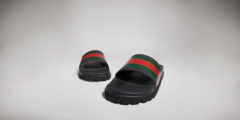 Sandalias con suela de goma para hombre