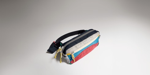 Children's GG nylon belt bag