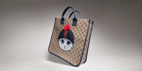 Children's GG tote bag