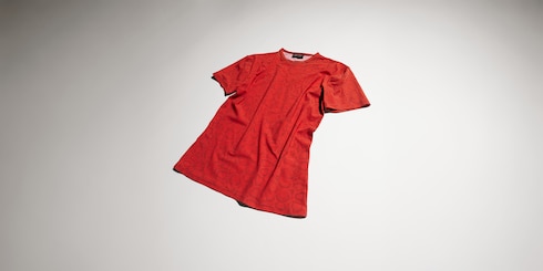 Printed stretch jersey T-shirt