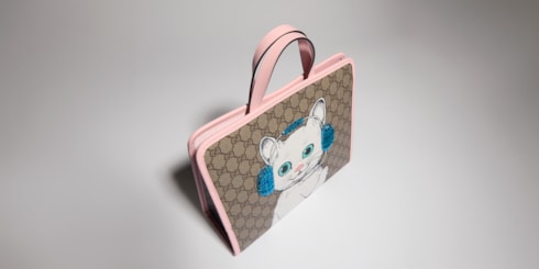 Bolso tote infantil con GG