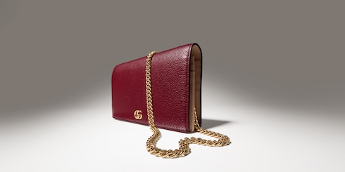 Cartera GG Marmont con cadena