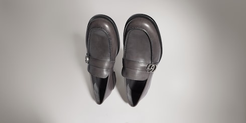 Men's loafer with Double G