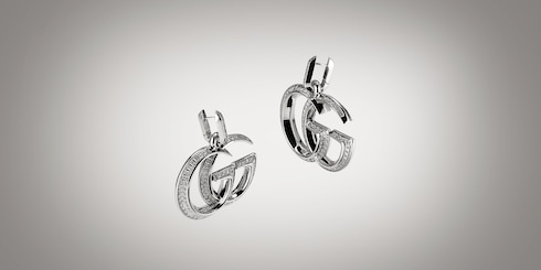 GG Marmont crystal earrings