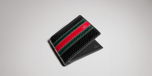 Web Trademark Python Faltbrieftasche