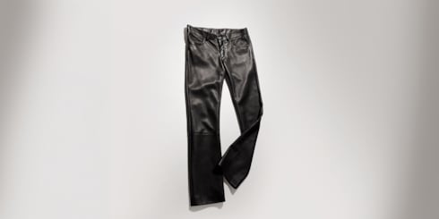 Soft nappa pants