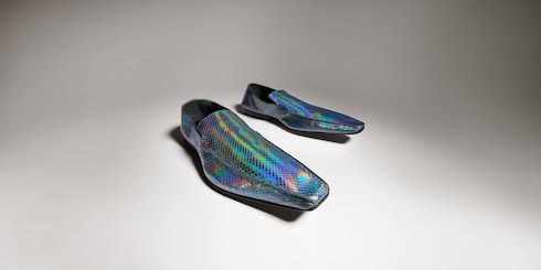 Men's Giovanni python loafer