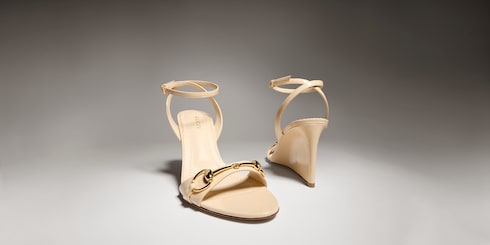 Sandales à semelles compensées Donna pour femme