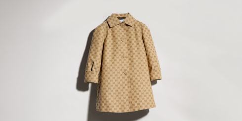 Cappotto bambino in tessuto GG