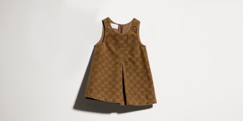 Vestido de pana para bebé