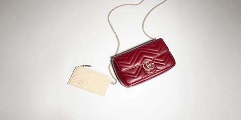 Kleine GG Marmont Schultertasche