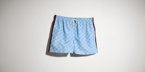 Costume da bagno in popeline tecnico stampato