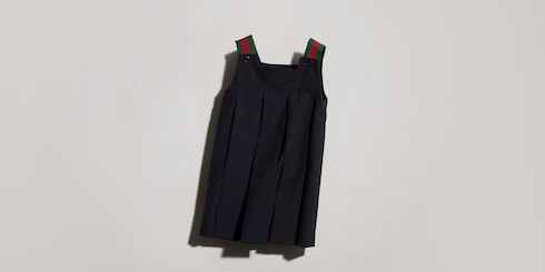 Vestido infantil de lana