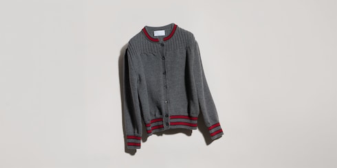 Children's wool cardigan